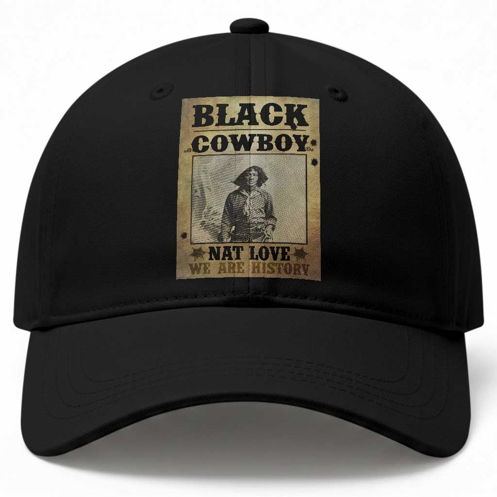 Black Cowboy Nat Love Baseball Cap Black History Month TS11 Print Your Wear