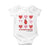 Congenital Heart Disease CHD Awareness Baby Onesie Little Heart Matters TS11 White Print Your Wear