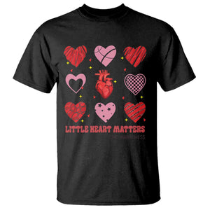 Congenital Heart Disease CHD Awareness T Shirt Little Heart Matters TS11 Black Print Your Wear