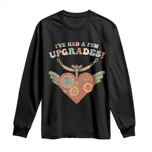 Congenital Heart Disease CHD Awareness Long Sleeve Shirt I've Had A Few Upgrades Toy Heart TS11 Black Print Your Wear