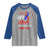 Personalized CHD Awareness Raglan Shirt Custom Text It's My Heart Anniversary TS11 Sport Gray Royal Print Your Wear