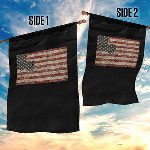 Louisiana Pride Vintage American Flag State Map Garden Flag TS11 Print Your Wear