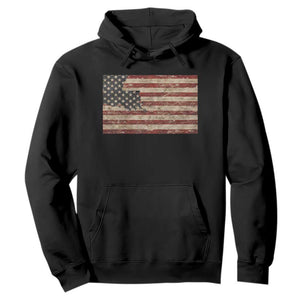 Louisiana Pride Vintage American Flag State Map Hoodie TS11 Black Print Your Wear