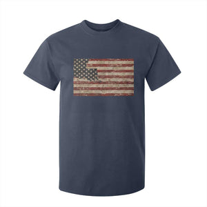 Louisiana Pride Vintage American Flag State Map T Shirt For Kid TS11 Navy Print Your Wear