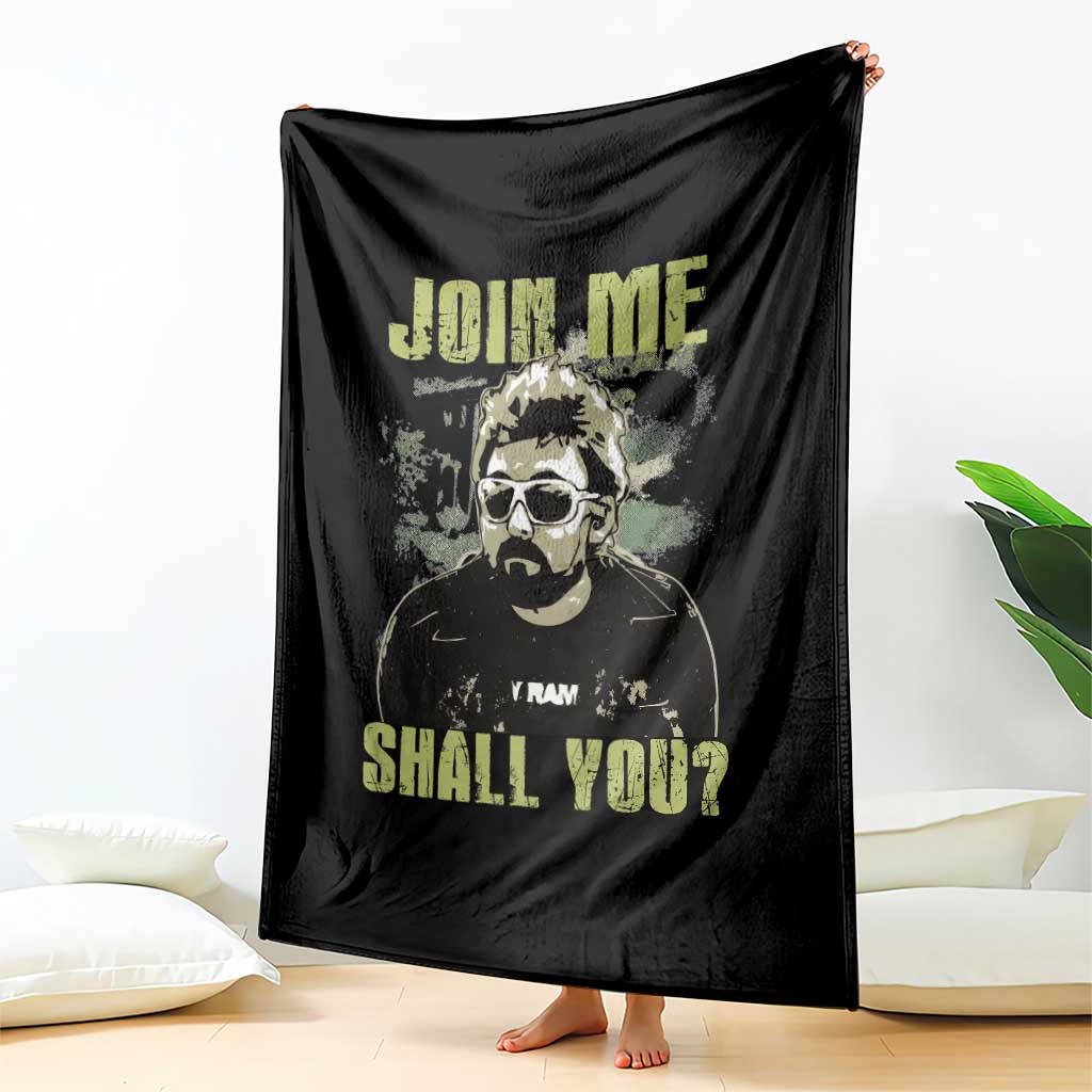 Adam Inspired Memorial Throw Blanket Join Me Shall You The Woo Tribute TS11 Print Your Wear