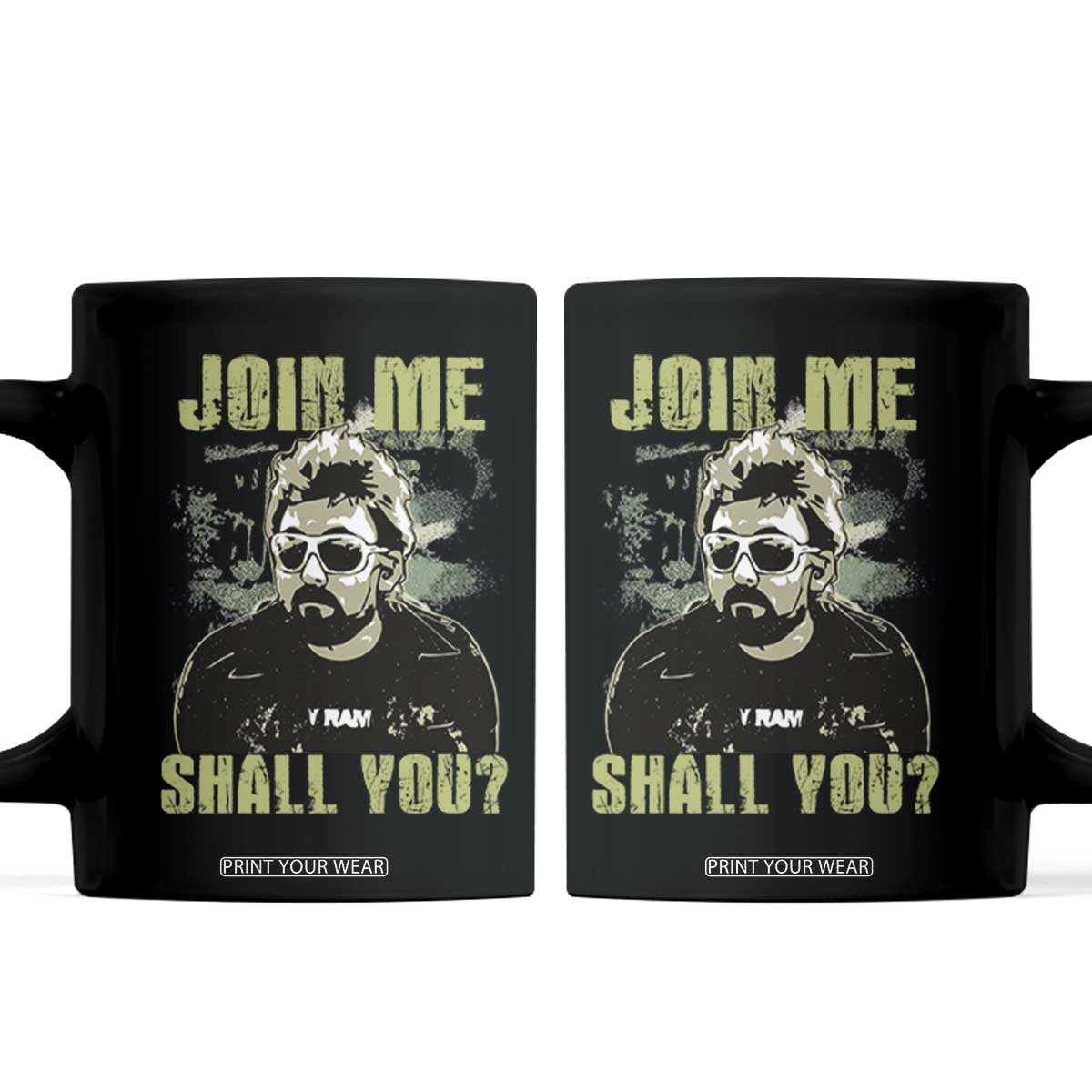 Adam Inspired Memorial Coffee Mug Join Me Shall You The Woo Tribute TS11 Black Print Your Wear