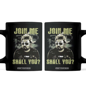 Adam Inspired Memorial Coffee Mug Join Me Shall You The Woo Tribute TS11 Black Print Your Wear
