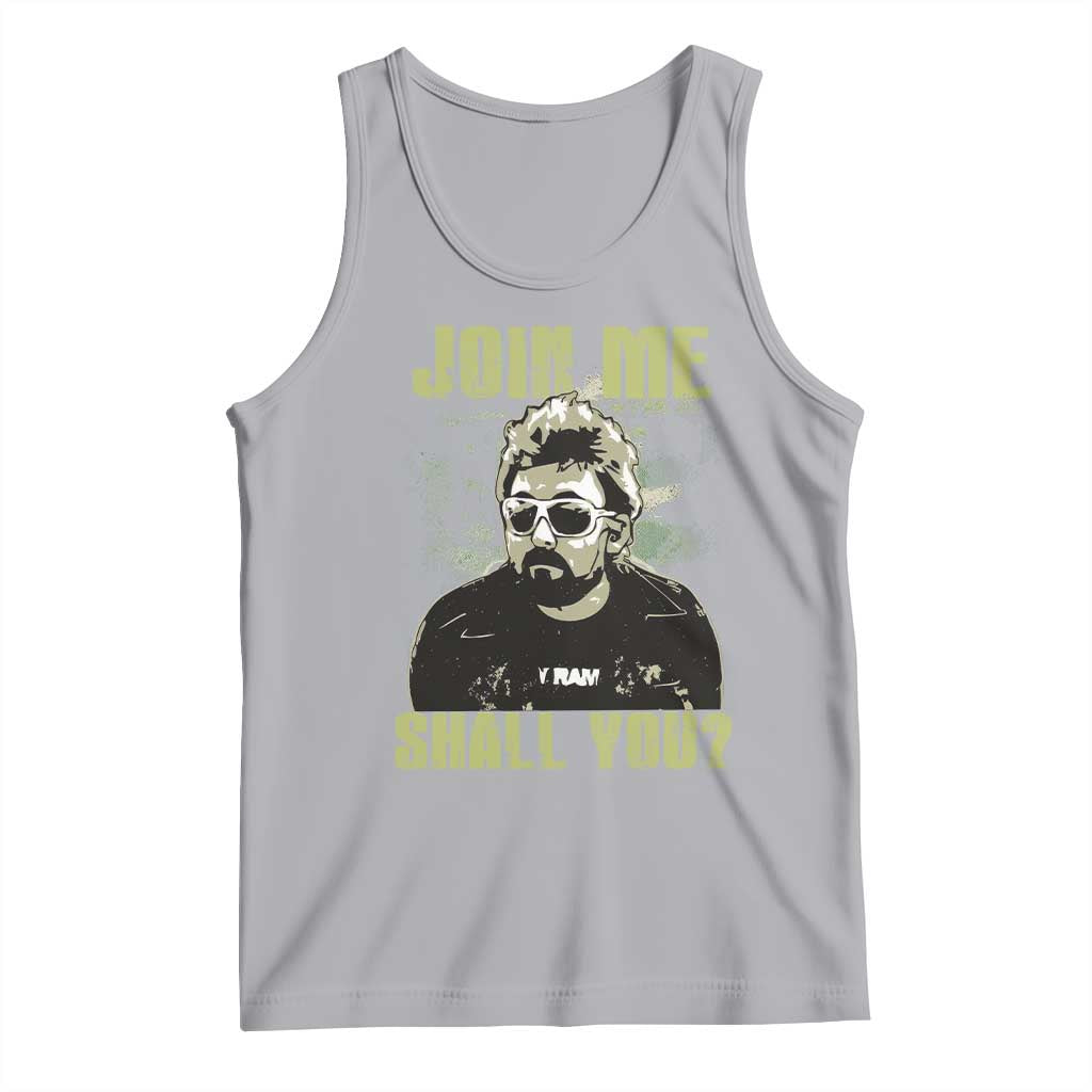 Adam Inspired Memorial Tank Top Join Me Shall You The Woo Tribute TS11 Athletic Heather Print Your Wear