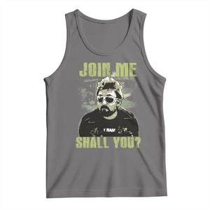 Adam Inspired Memorial Tank Top Join Me Shall You The Woo Tribute TS11 Deep Heather Print Your Wear