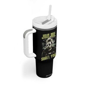 Adam Inspired Memorial Tumbler With Handle Join Me Shall You The Woo Tribute TS11 Print Your Wear