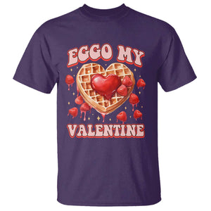 Eggo My Valentine T Shirt Funny Romantic Stranger Valentine's Day TS11 Purple Print Your Wear