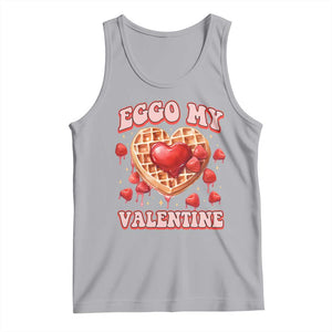 Eggo My Valentine Tank Top Funny Romantic Stranger Valentine's Day TS11 Athletic Heather Print Your Wear