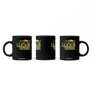 Funny St Patrick's Day Lucky Charm Coffee Mug Rainbow Gold Pot Clover TS11 Print Your Wear