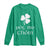 Funny Irish Pog Mo Thoin Long Sleeve Shirt St Patrick's Day Gaelic Saying Shamrock TS11 Irish Green Print Your Wear