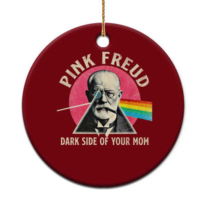 Pink Freud Dark Side Of Your Mom Ceramic Ornament Psychoanalysis Joke TS11 1pc Red Print Your Wear