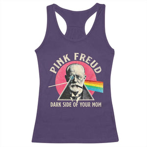 Pink Freud Dark Side Of Your Mom Racerback Tank Top Psychoanalysis Joke TS11 Purple Print Your Wear