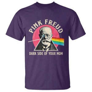 Pink Freud Dark Side Of Your Mom T Shirt Psychoanalysis Joke TS11 Purple Print Your Wear