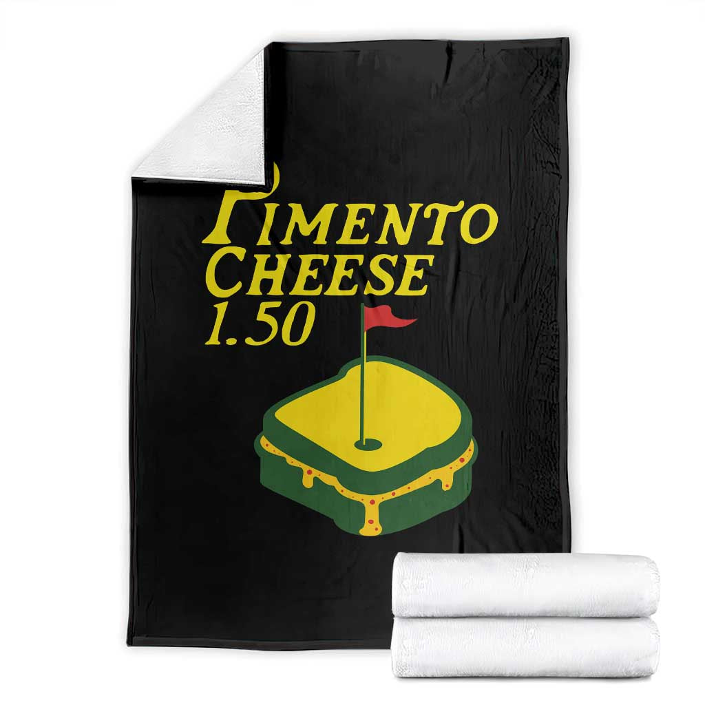 Pimento Cheese Throw Blanket Golf Foodie Golfer Tournament TS11 Black Print Your Wear