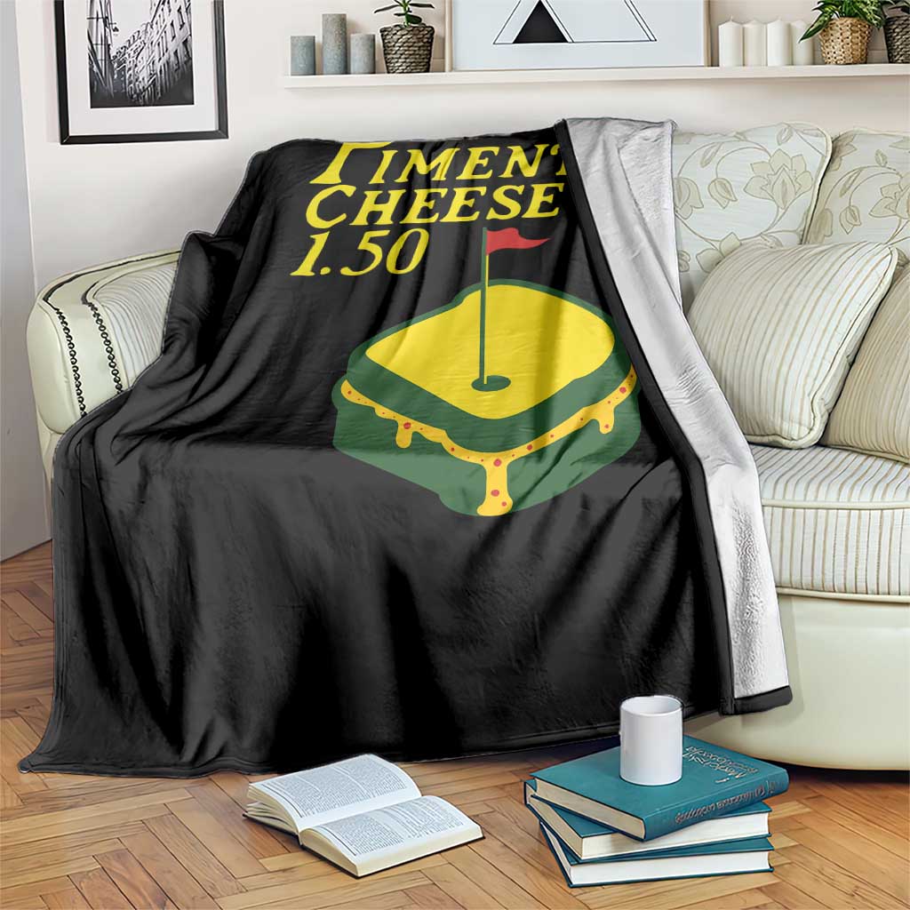 Pimento Cheese Throw Blanket Golf Foodie Golfer Tournament TS11 Print Your Wear