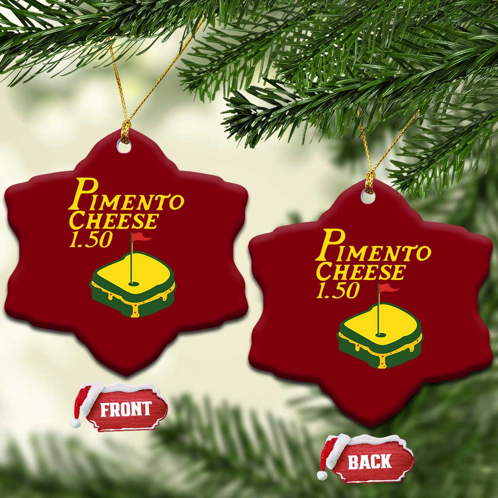 Pimento Cheese Ceramic Ornament Golf Foodie Golfer Tournament TS11 Print Your Wear