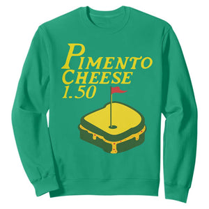 Pimento Cheese Sweatshirt Golf Foodie Golfer Tournament TS11 Irish Green Print Your Wear