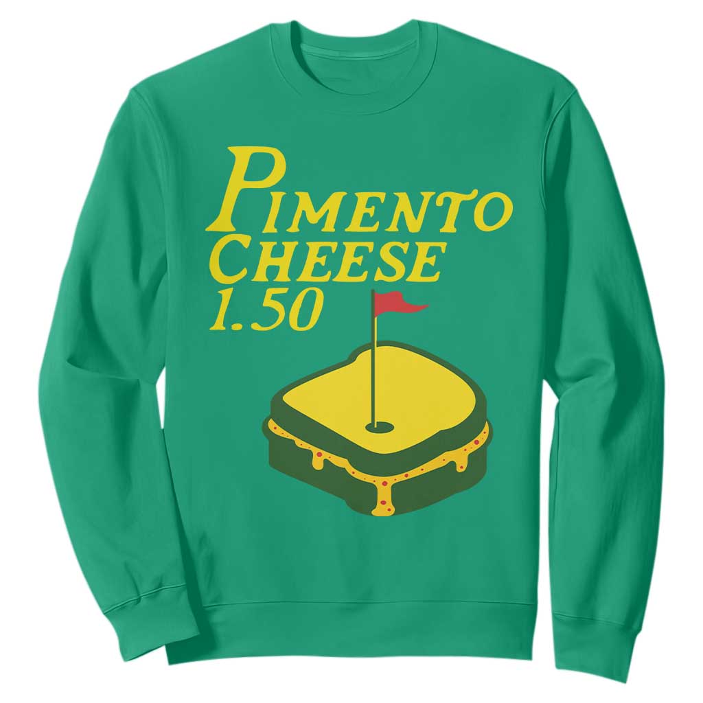Pimento Cheese Sweatshirt Golf Foodie Golfer Tournament TS11 Irish Green Print Your Wear