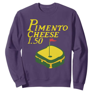 Pimento Cheese Sweatshirt Golf Foodie Golfer Tournament TS11 Purple Print Your Wear