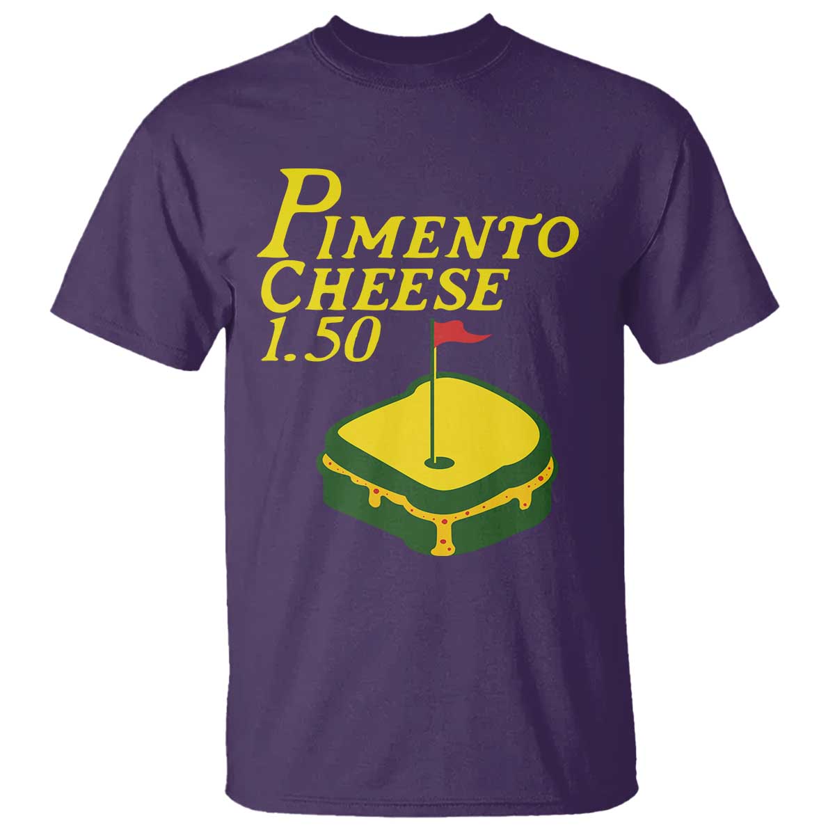 Pimento Cheese T Shirt Golf Foodie Golfer Tournament TS11 Purple Print Your Wear