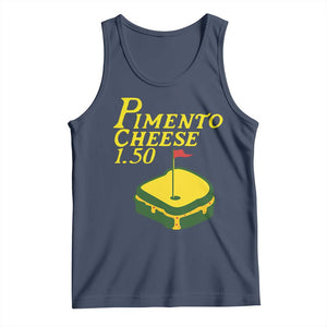 Pimento Cheese Tank Top Golf Foodie Golfer Tournament TS11 Navy Print Your Wear