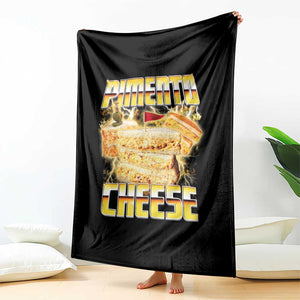 Pimento Cheese Throw Blanket Funny Cheesemonger Cheese Lovers Bootleg Art TS11 Print Your Wear