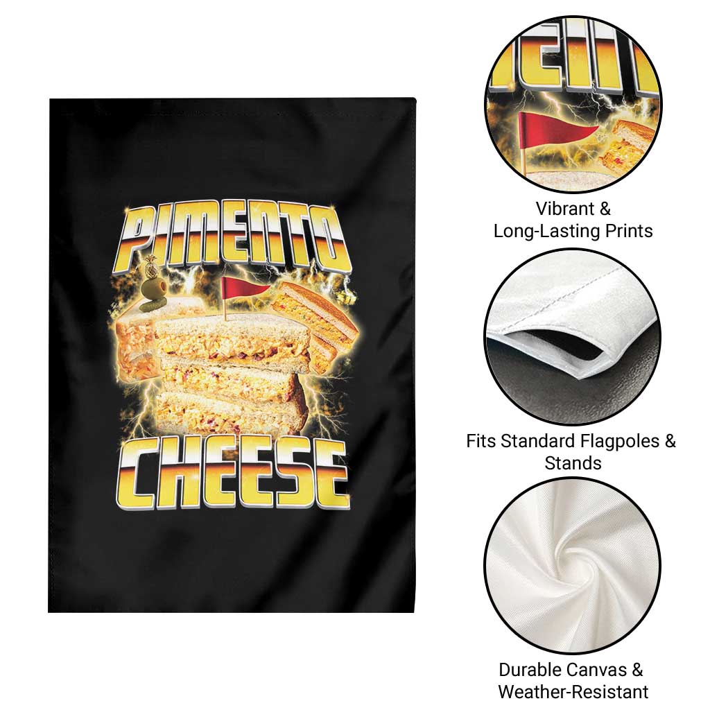 Pimento Cheese Garden Flag Funny Cheesemonger Cheese Lovers Bootleg Art TS11 Print Your Wear