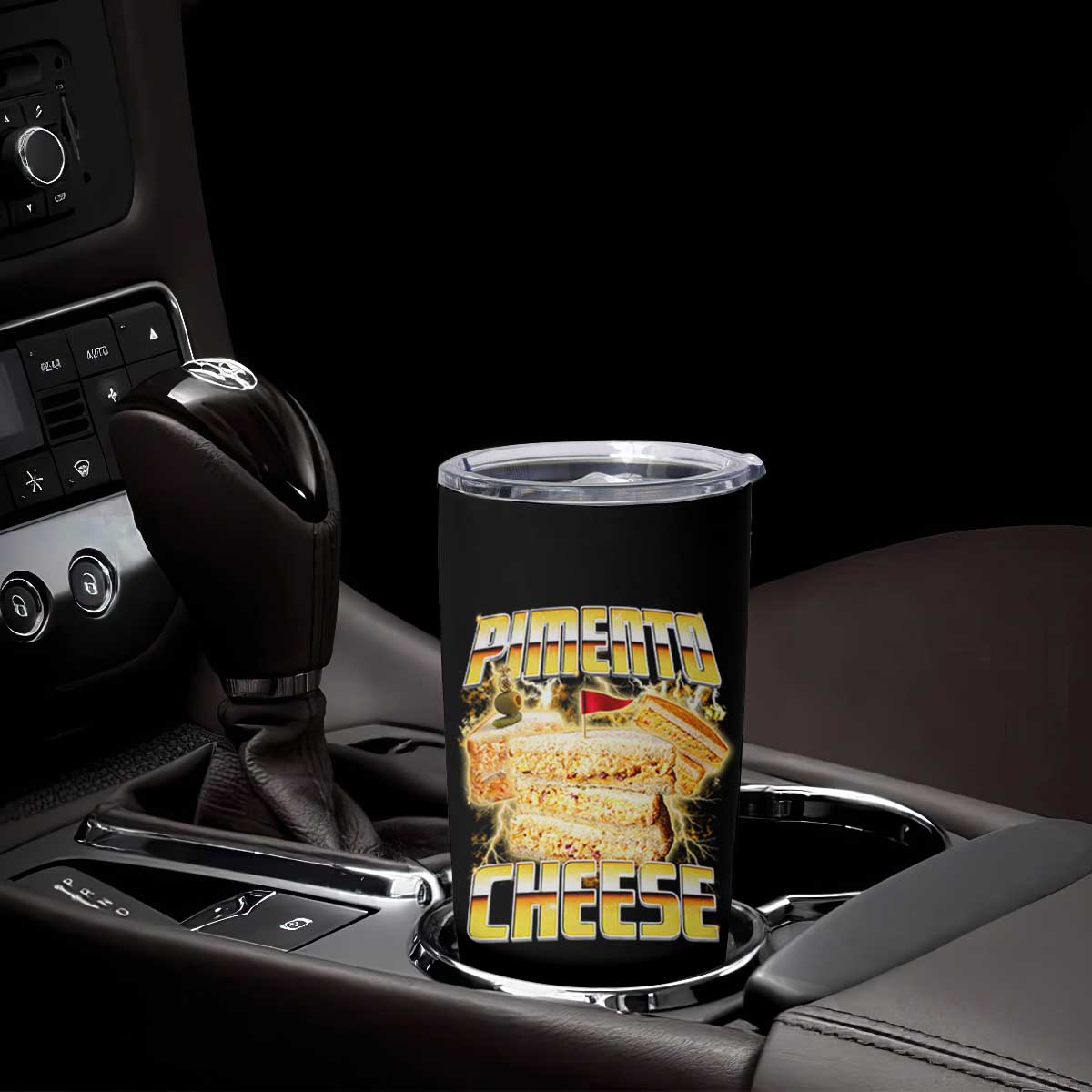 Pimento Cheese Tumbler Cup Funny Cheesemonger Cheese Lovers Bootleg Art TS11 Print Your Wear