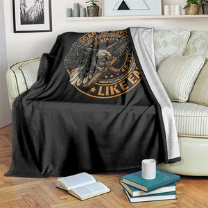 Soar On Wings Like Eagles Christian Throw Blanket Isaiah 40 31 Bible Verse TS11 Print Your Wear