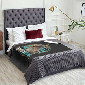 Grandmasaurus Funny Dinosaur Grandma Throw Blanket Family Matching TS11 Print Your Wear