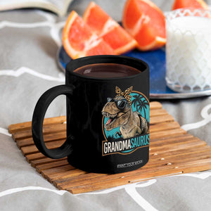 Grandmasaurus Funny Dinosaur Grandma Coffee Mug Family Matching TS11 Print Your Wear