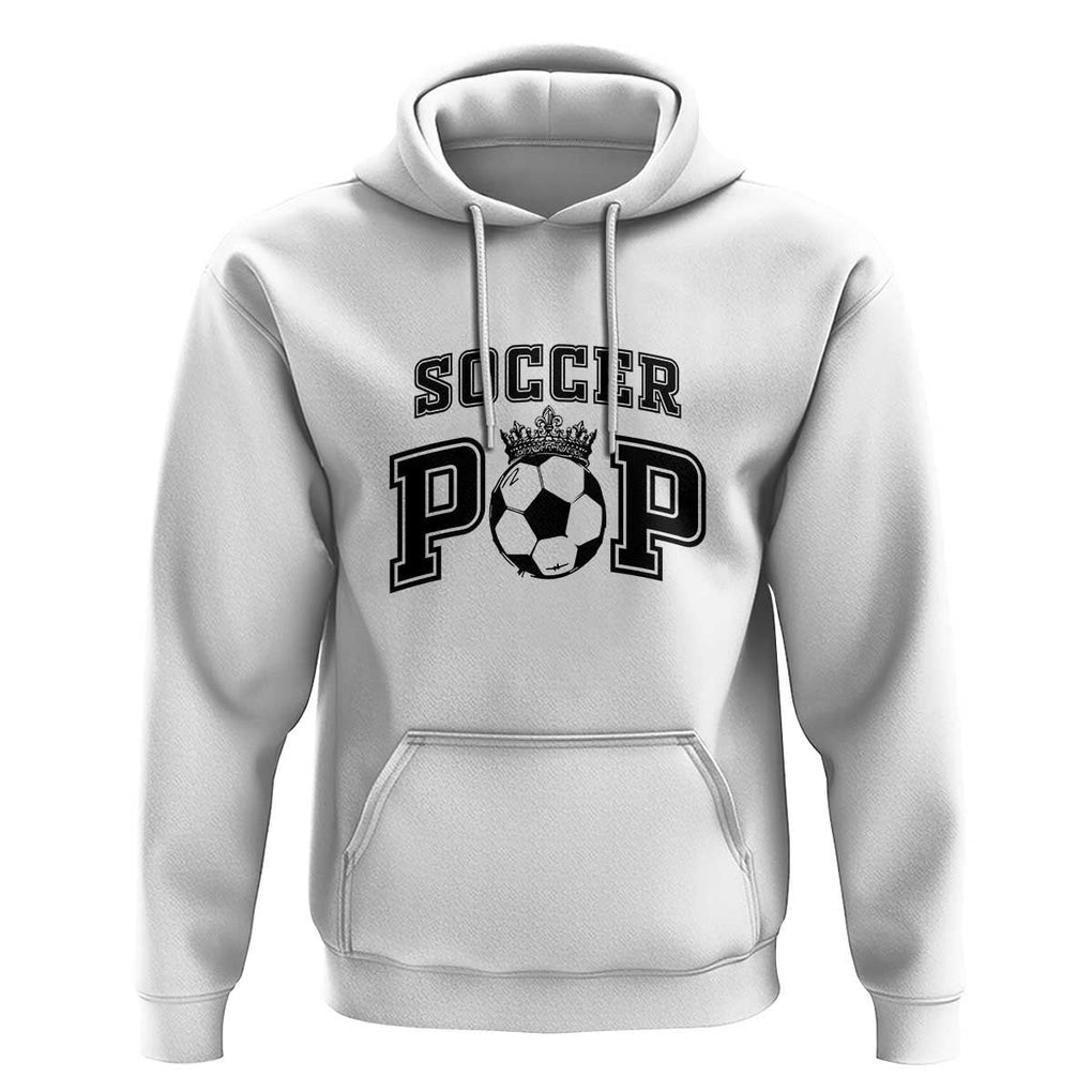 Soccer Pop Hoodie Football Family Matching Team Player Father's Day TS11 White Print Your Wear