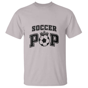 Soccer Pop T Shirt Football Family Matching Team Player Father's Day TS11 Ice Gray Print Your Wear