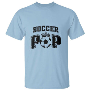 Soccer Pop T Shirt Football Family Matching Team Player Father's Day TS11 Light Blue Print Your Wear