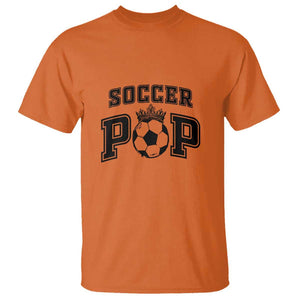 Soccer Pop T Shirt Football Family Matching Team Player Father's Day TS11 Orange Print Your Wear