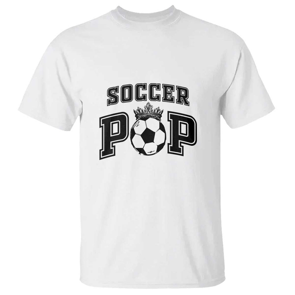 Soccer Pop T Shirt Football Family Matching Team Player Father's Day TS11 White Print Your Wear