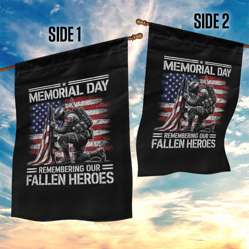 Memorial Day Garden Flag Remembering Our Fallen Heroes Veteran Day American Flag TS11 Print Your Wear