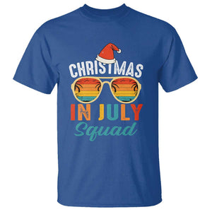 Funny Christmas In July Squad T Shirt Summer Xmas Beach Sunglasses TS11 Royal Blue Print Your Wear