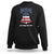 Vintage Liberty Bell Sweatshirt Just Ring The Bell USA Flag TS11 Black Print Your Wear