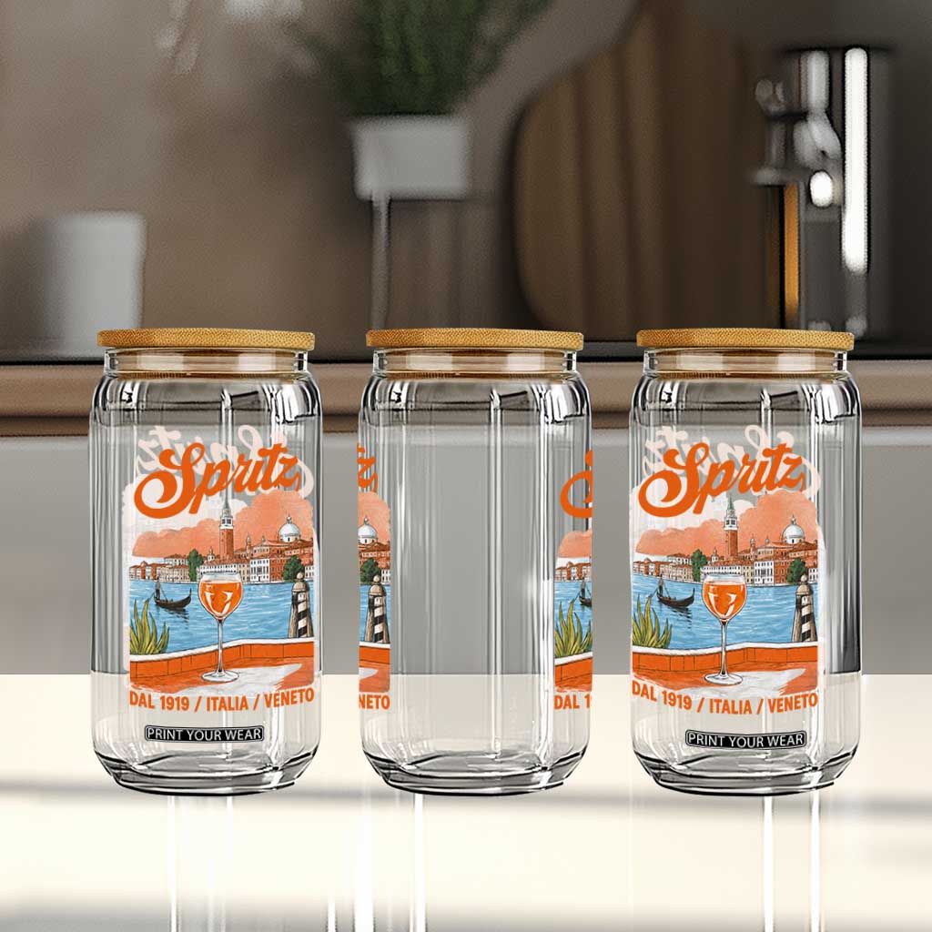 Spritz Veneto Glass Can Italia Vintage Orange Wine Cocktail Dal 1919 TS11 Print Your Wear