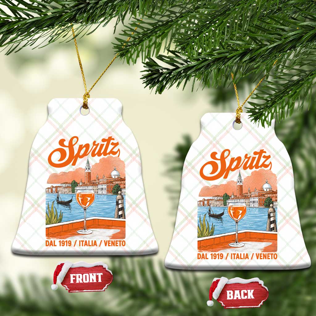 Spritz Veneto Ceramic Ornament Italia Vintage Orange Wine Cocktail Dal 1919 TS11 Print Your Wear