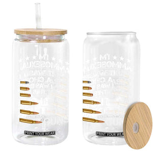 I'm Ammosexual It Wasn't A Choice 2nd Amendment Gun Lovers Glass Can TS11 Print Your Wear