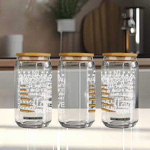 I'm Ammosexual It Wasn't A Choice 2nd Amendment Gun Lovers Glass Can TS11 Print Your Wear