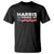 Harris For President T Shirt Election Campaign 2024 American Flag TS11 Black Print Your Wear