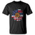 Harris Walz Supporter T Shirt Peace Love Equality Hope Diversity Sunflower USA Flag TS11 Black Print Your Wear