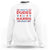 White Dudes For Harris Sweatshirt American Flag Star 2024 TS11 White Print Your Wear